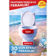 Fresh Clip 2.5 Tuvalet & Klozet Koku Giderici – Kiwi & Grapefruit (Kırmızı)