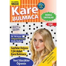 Maxi Kare Bulmaca 025