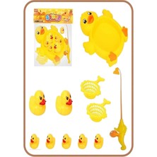 Farbu Oyuncak Poşetli Havuzlu Oltalı Ördek Yakalama