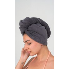 Emillie %100 Pamuk Havlu Saç Bonesi – Hızlı Kuruyan, Yumuşak ve Yüksek Su Emici Saç Havlusu