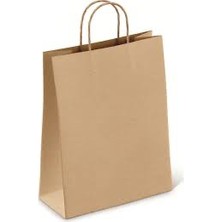 Şeylişeyler-Kraft Kâğıt Çanta – 26×12×31 cm – 25 Adet