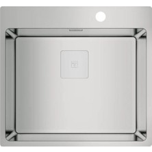 Teka Forlinea RS15 50.40 Tezgah Üstü Sağ Batarya Çıkışlı Paslanmaz Çelik Eviye