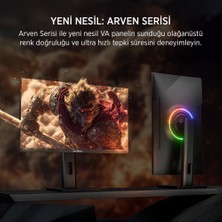 James Donkey Arven A70 27'' 240Hz 0.5Ms FHD VA Panel Gaming RGB Pivot Monitör (Ölü Pikselde Anında Değişim)