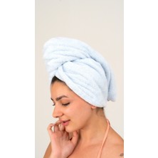 Emillie %100 Pamuk Havlu Saç Bonesi – Hızlı Kuruyan, Yumuşak ve Yüksek Su Emici Saç Havlusu