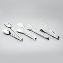 Nehir 4 Parça Paslanmaz Çelik Maşa Takımı