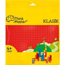 Think Master 11030 Classic Kırmızı Plaka (Zemin) - Classic Kırmızı Zemin 11030 - 25CMX25CM Ebatlarında