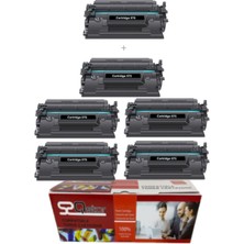 Qstar Canon Crg 070 5 + 1 Ekonomik Paket Garantili Uyumlu Toner LBP243 LBP246 LBP247 Muadil Toner