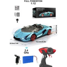 Farbu Oyuncak Uzaktan Kumandalı Şarjlı Işıklı Full Fonksiyon Lamborghini Sian Radstar Oyuncak Araba
