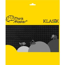 Think Master 11023 Classic Siyah Plaka (Zemin) - Classic Siyah Zemin 11023 - 25CMX25CM Ebatlarında