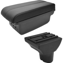 Techmaster Hyundai I20 ile Uyumlu 2012-2018 Delmesiz Vidasız Kol Dayama Kolçak