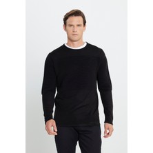 Standart Fit Bisiklet Yaka Triko Kazak