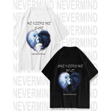 Nevermind He Keeps Me Safe / She Keeps Me Wild – Unisex Çift Tişörtü 2'li