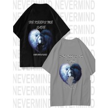 Nevermind He Keeps Me Safe / She Keeps Me Wild – Unisex Çift Tişörtü 2'li