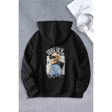 Nevermind Nevermind Unisex Kadın Erkek Forever Cool Oversize Sweatshirt