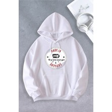 Nevermind Unisex Kadın Erkek 18 Years Cool Girl Baskılı Sweatshirt 2 Iplik