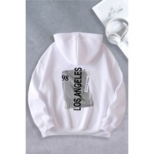 Nevermind Unisex Kadın Erkek Los Angeles 1998 Baskılı Oversize Sweatshirt
