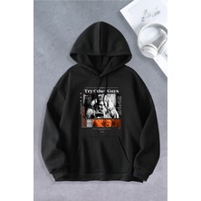 Nevermind Unisex Kadın Erkek Try Othet Guys Baskılı Oversize Sweatshirt