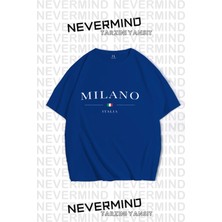 Nevermind Unisex Baskılı Oversize %100 Pamuk T-Shirt