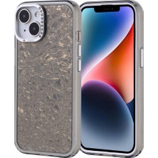 Ceponya iPhone 13 Kılıf Taşlı Işıltılı Tasarım Kamera Çıkıntılı Kapi Kapak