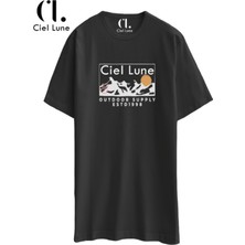 NEVERMIND Nevermind Unisex Ciel Lune Oversize Tshirt