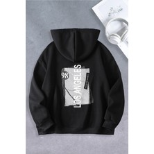 Nevermind Unisex Kadın Erkek Los Angeles 1998 Baskılı Oversize Sweatshirt