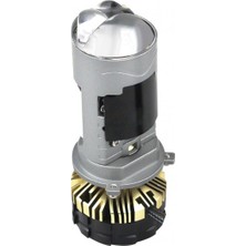 Femex Pro Plus H4 Uzun Far ve Laser Mini Bi-Led 90W Kendinden Mercekli