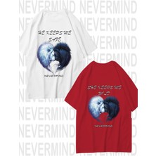 Nevermind He Keeps Me Safe / She Keeps Me Wild – Unisex Çift Tişörtü 2'li