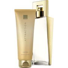 Avon Attraction Kadın Parfüm 50 Ml. ve Vücut Losyonu Paketi