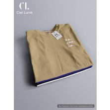 Nevermind Unisex Be Calm Özel Tasarım - Oversize T-Shirt