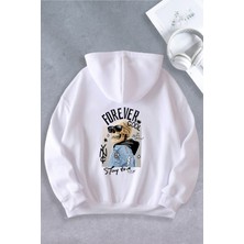 Nevermind Unisex Kadın Erkek Forever Cool Oversize Sweatshirt 2 Iplik