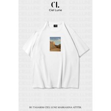 NEVERMIND Nevermind Unisex Saudi Desing Ciel Studio- Oversize T-Shirt