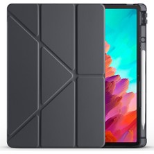 Roketcim Lenovo Idea Tab Pro 12.7 TB-373FU Kılıf Tri Folding Kalem Bölmeli Standlı Kılıf