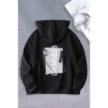 Nevermind Unisex Kadın Erkek Los Angeles 1998 Baskılı Oversize Sweatshirt 2 Iplik