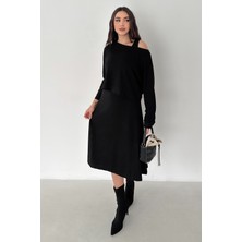 Noa Noa Kadın Düşük Omuzlu Takım – Burgundy Drift