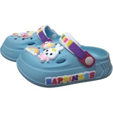 Benitto Kids Calx Kız Bebek-Çocuk Tavşan Figürlü Kaydırmaz Taban Terlik Sandalet BNT9047