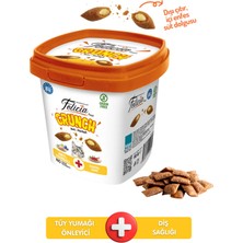 Felicia  Kedi Crunch Ödül Maması Tavuklu, Yaban Mersinli & Sütlü 100 gr