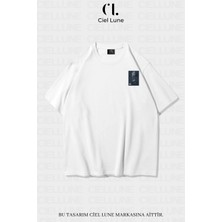 Nevermind Unisex Kadın Erkek Golden Ratio Baskılı Özel Tasarım Oversize T-Shirt