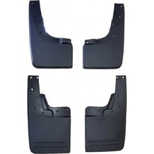 Otohousse Volkswagen Amarok Uyumlu Büyük Boy Paçalık Tozluk Çamurluk 4'lü Ön Arka Takım Siyah