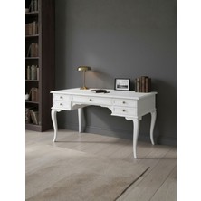 Gazzini Furniture Winchester Rustik Still Çekmeceli Ahşap Çalışma Masası 75X160