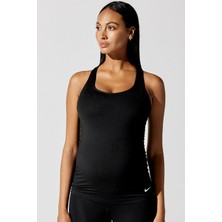 Nike Dri Fit (M) Women's Maternity Tank Top Kadın Hamile Spor Atlet Siyah