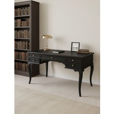 Gazzini Furniture Winchester Rustik Still Çekmeceli Ahşap Çalışma Masası 75X160