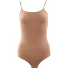 Moda Şahsenem Pamuklu Çıtçıtlı Ip Askılı Badi