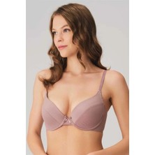 Moda Şahsenem Balenli Desteksiz Dolgusuz Geniş Sırtlı T-Shirt Sütyeni