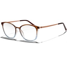 Eye Of Horus EOH2349-M C11 Kahverengi/mavi Asetat Kare Mavi Işık Ekran Gözlüğü