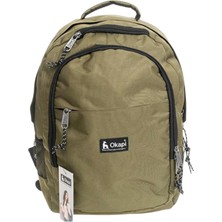 Okapi OKP-145 Haki Okul Sırt Çantası