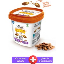Felicia Tüy Yumağı Önleyici Deri ve Tüy Sağlığı Beauty Kedi Crunch Ödül Maması Tavuklu & Somonlu 100 gr