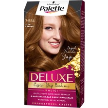 Hype Store Schwarzkopf Palette Deluxe 7-554 Altın Karamel Saç Boyası