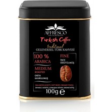 Affresco Geleneksel Türk Kahvesi 100 gr / Teneke Kutu