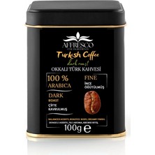 Affresco Okkalı Türk Kahvesi 100 gr / Teneke Kutu