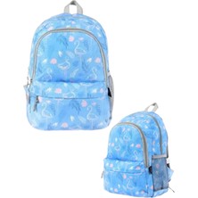 Dağtaş Kırtasiye Cambridge Polo Mavi Flamingo Okul ve Günlük Kullanım Sırt Çantası